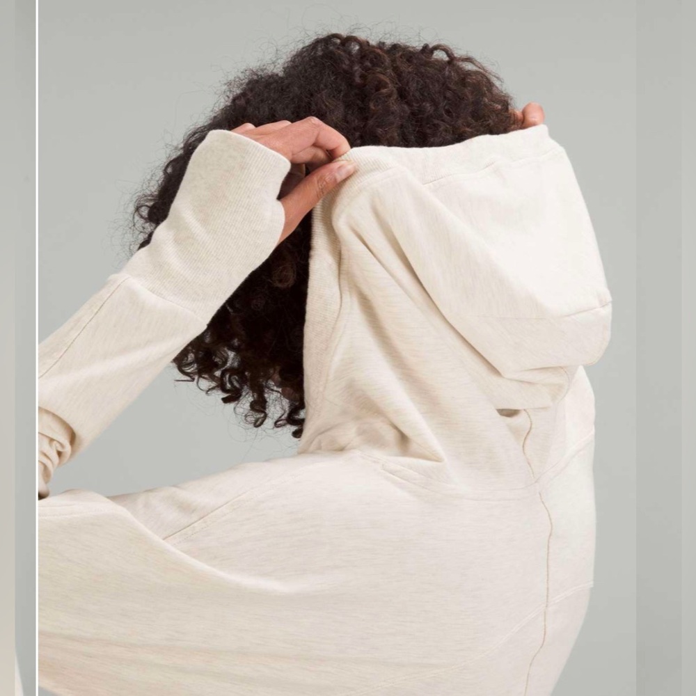 #203 Lululemon Throwback Flashback Pullover Ivory… - image 6